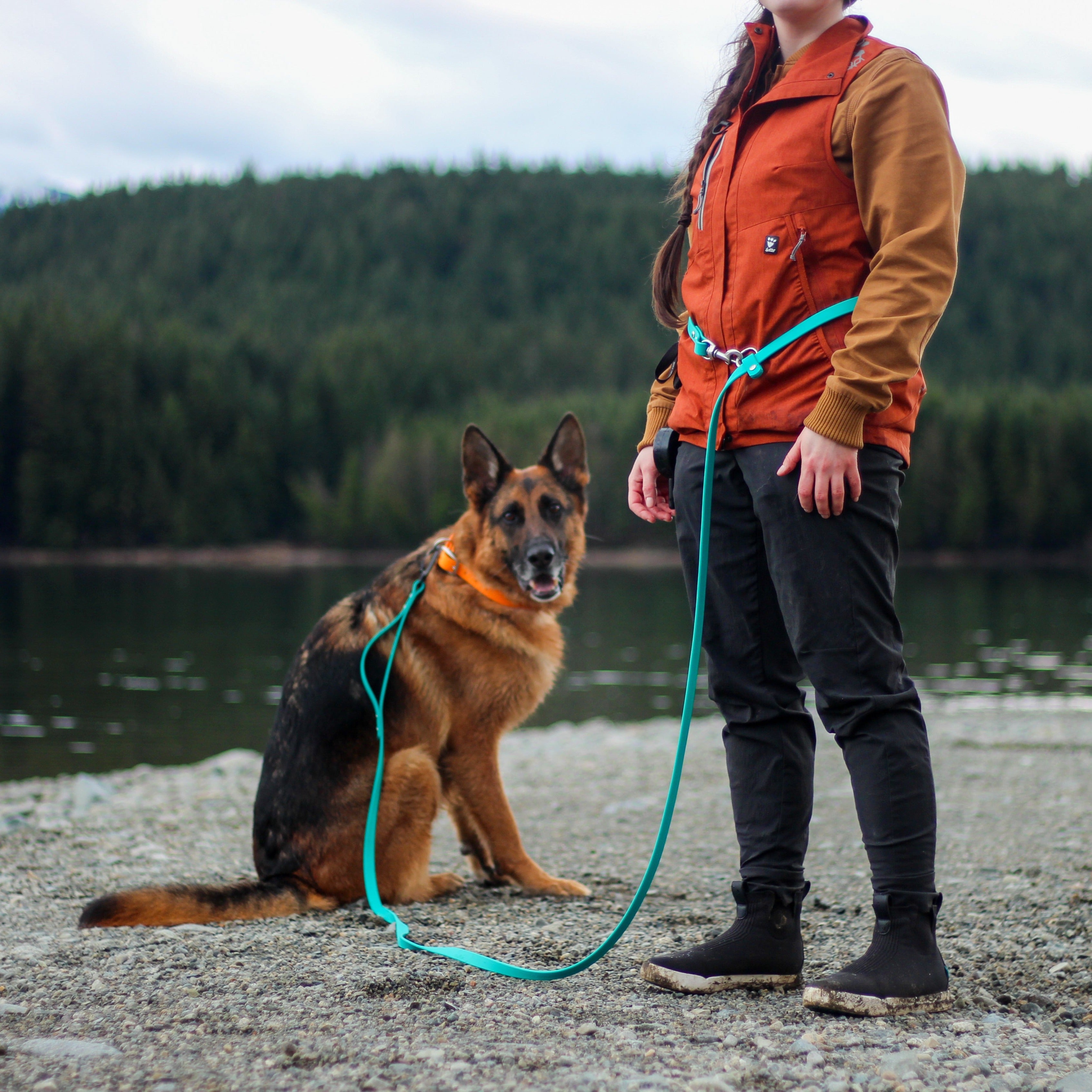 Vegan Leather / Waterproof Biothane - Long Line Dog Training Lead